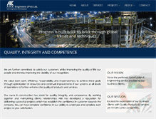 Tablet Screenshot of akkengineers.com